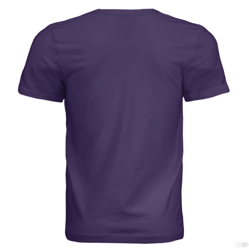 Solid Team Purple Triblend - BACK