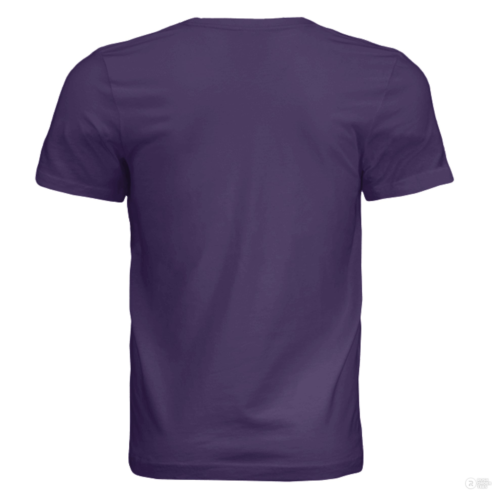 Solid Team Purple Triblend - BACK