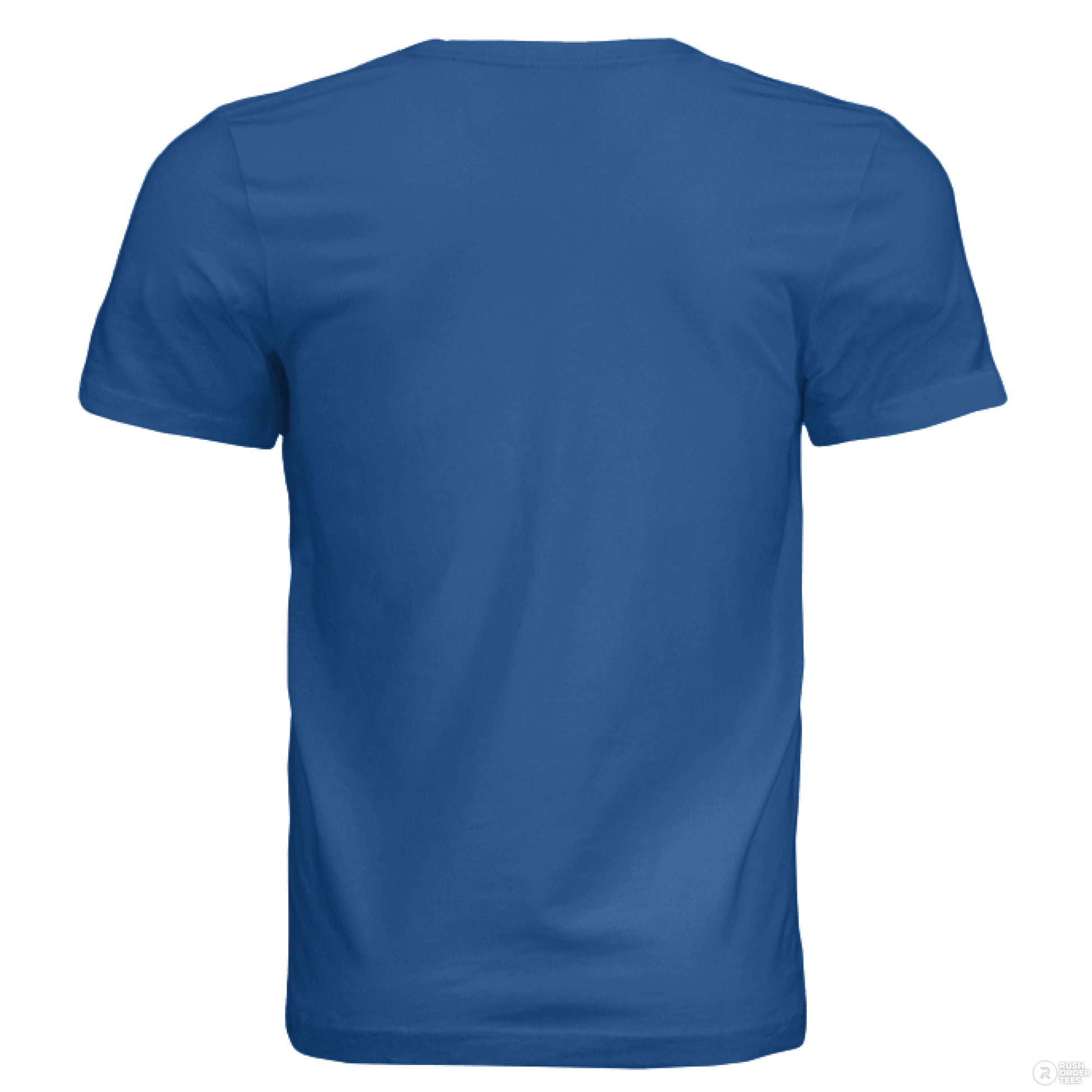Solid True Royal Triblend - BACK